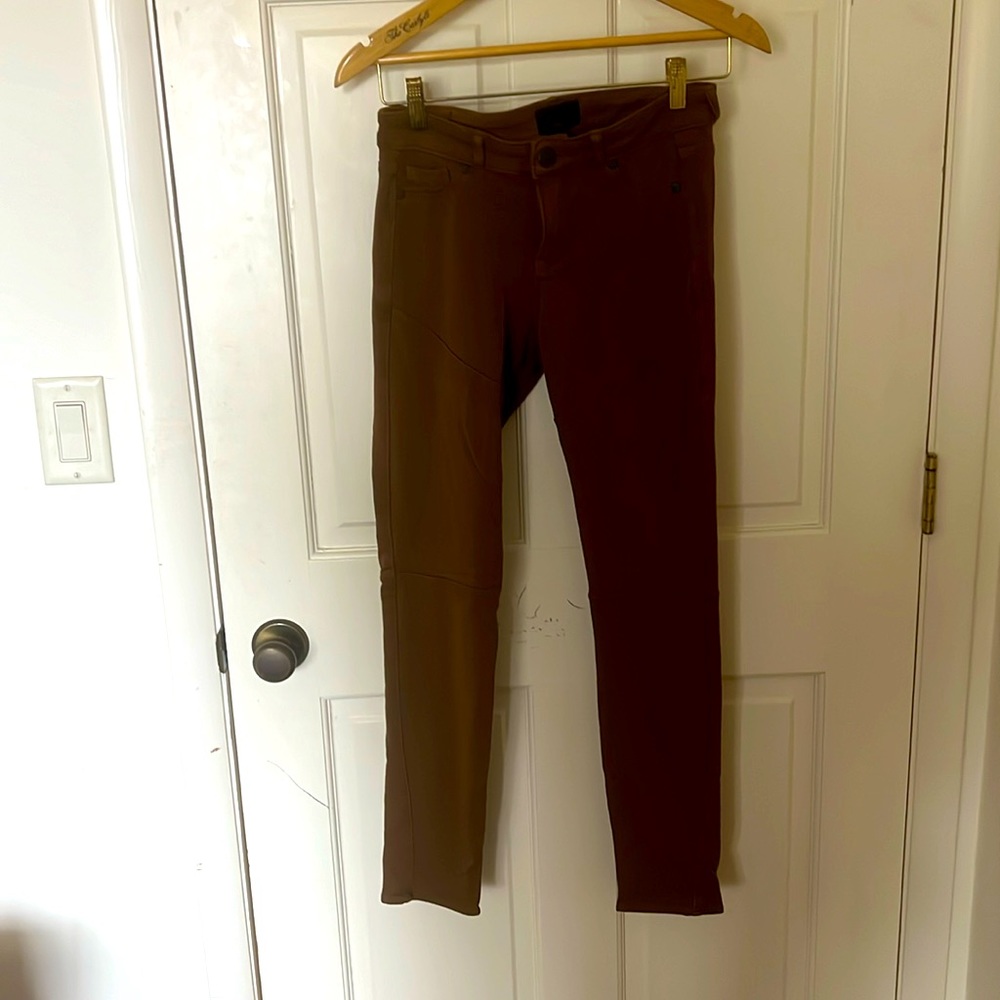 Gorgeous suede like cotton stretch pants